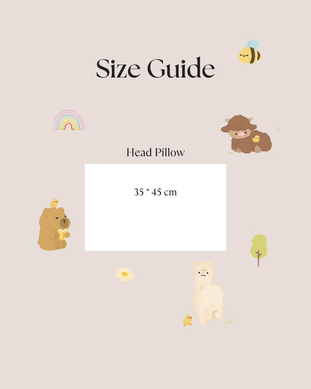 Farm Buddies : Cuddle-Me-Tight Head Pillow
