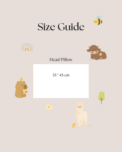 Farm Buddies : Cuddle-Me-Tight Head Pillow