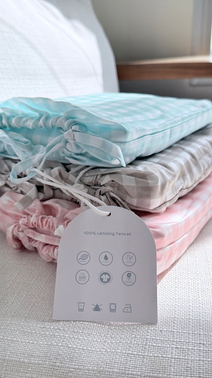 Lenzing Tencel™ Waterproof Fitted Bedsheet (Pebble Drift)