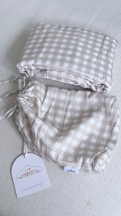Lenzing Tencel™ Waterproof Fitted Bedsheet (Pebble Drift)
